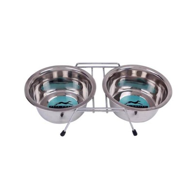 Pets Empire Double Dinner Set For Dog 1600ml